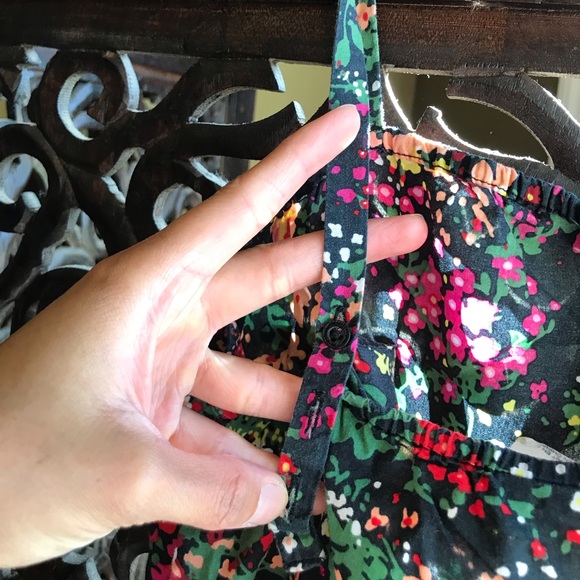 🦚 Victoria’s Secret PINK Navy Floral Romper - Picture 5 of 8